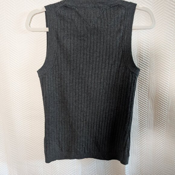Tommy Hilfiger Wool Blend Sweater Vest Size small Waistcoat Dark Academia Preppy - Picture 6 of 7